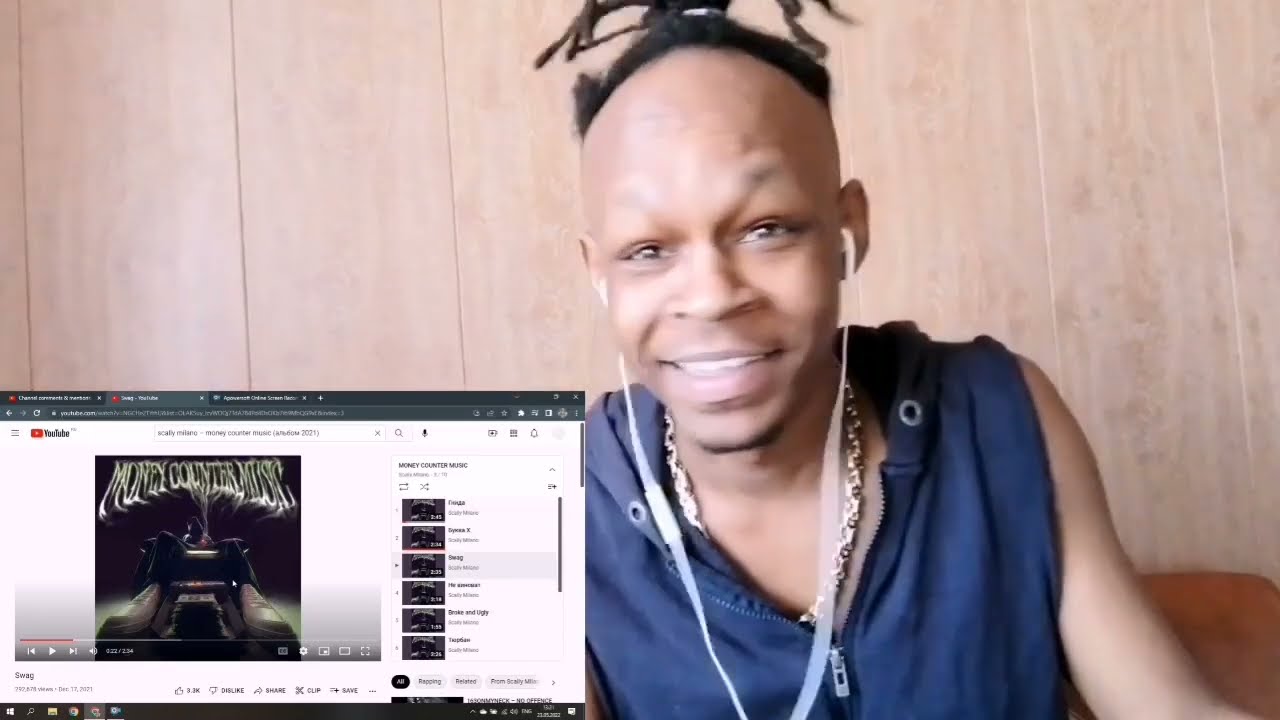 РЕАКЦИЯ ИНОСТРАНЦ НА SCALLY MILANO MONEY COUNTER MUSC LOVV66 OG BUD 163ONMYNECK reaction Russian RAP