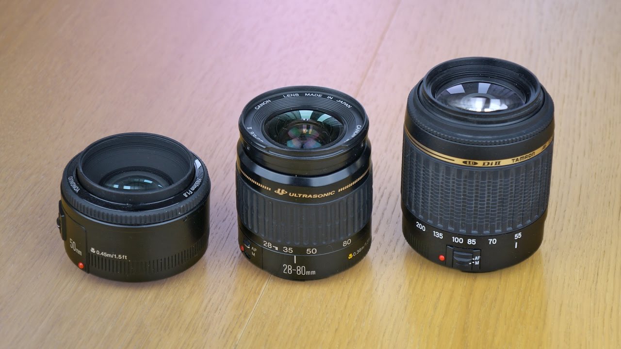 3 affordable Canon lenses under $100 - perfect for beginners!