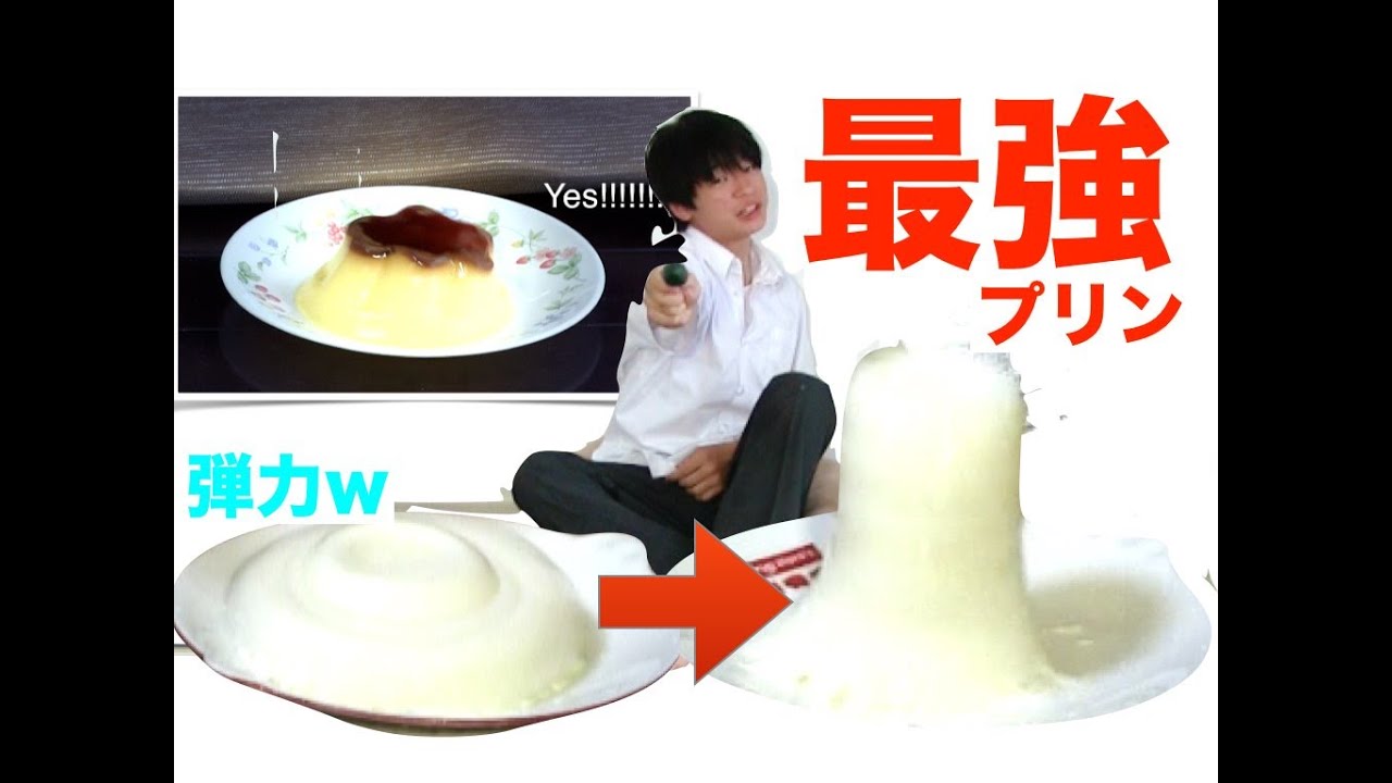 どんなに叩かれても立ち直る最強なプリン