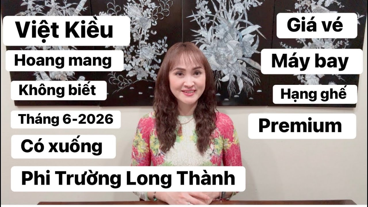 Phi Trường Long Thành không kịp mở cửa Hè năm 2026#congáibàtô 