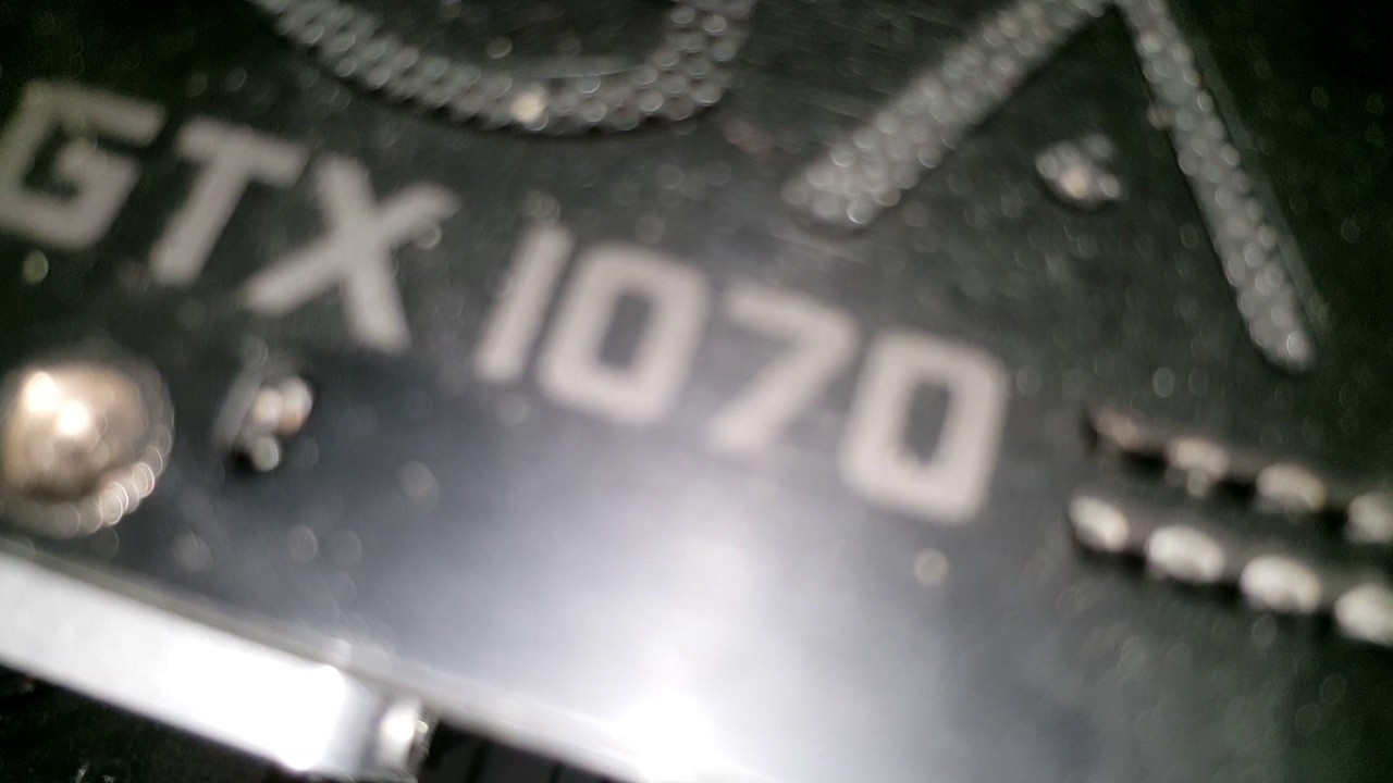 Evga GTX 1070 fan noise issue