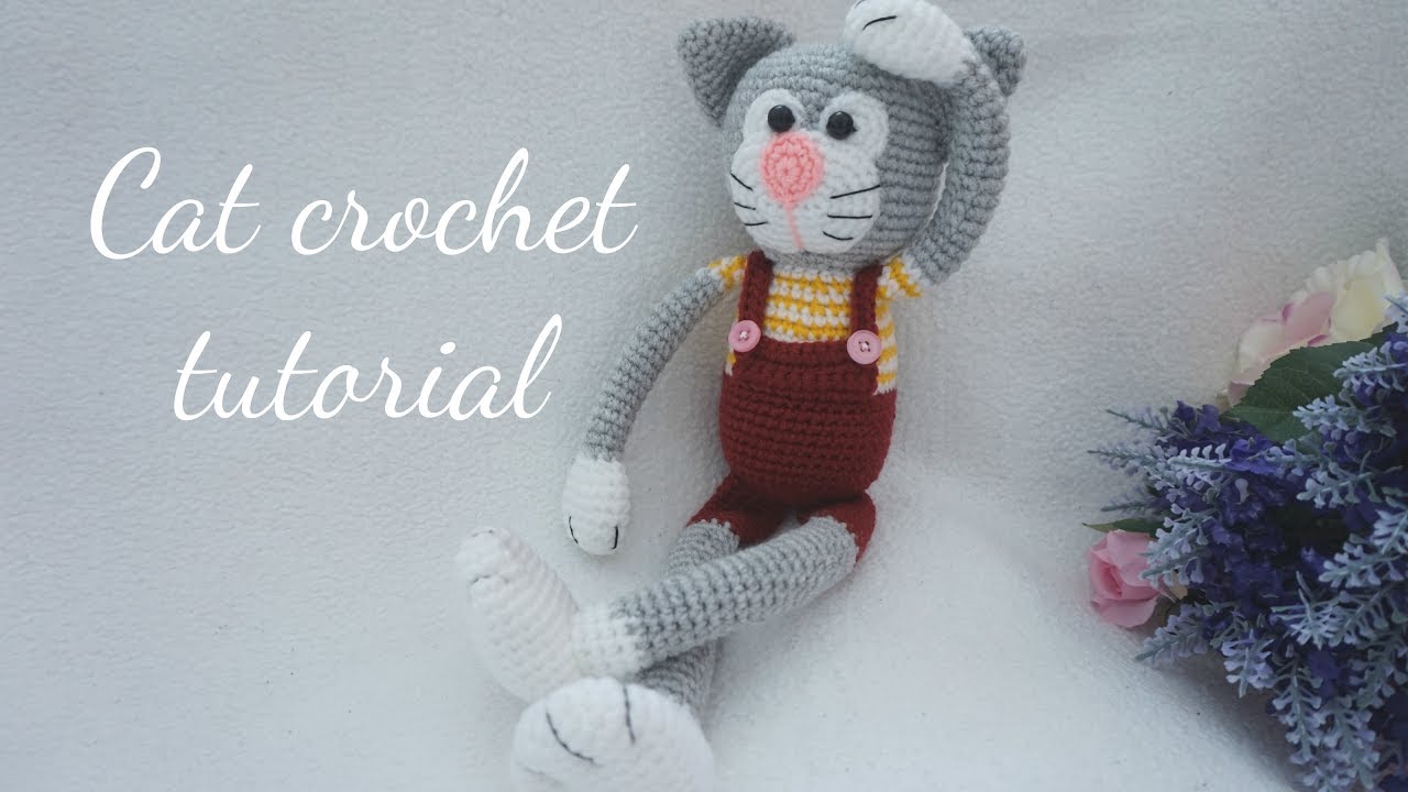 CAT CROCHET TUTORIAL