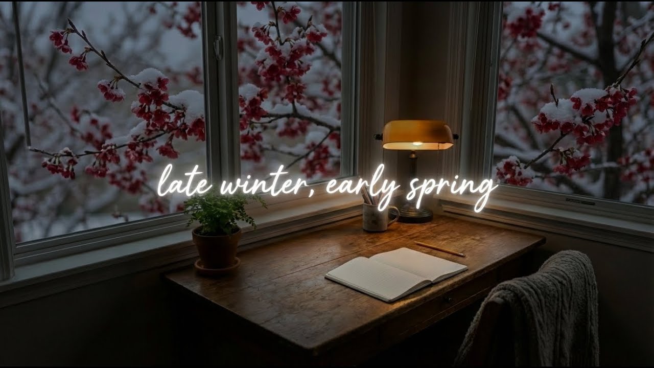 late winter, early spring · peaceful study music