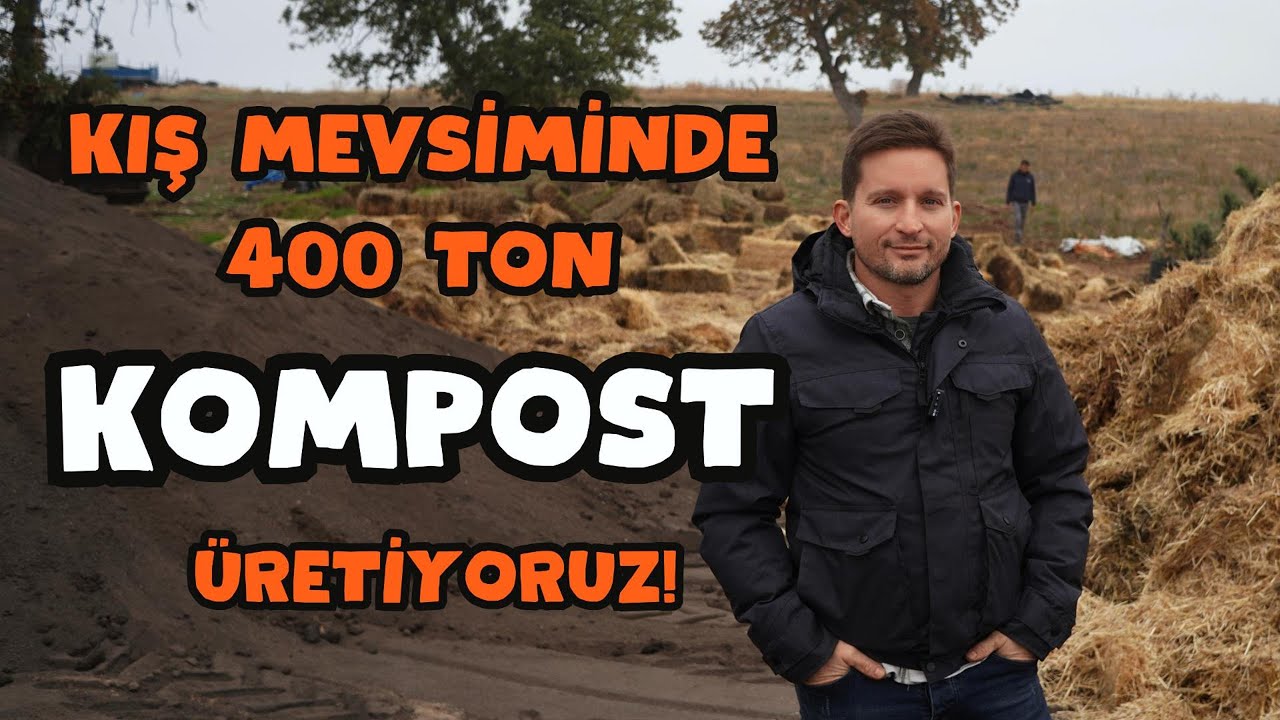 Kış Mevsiminde 400 Ton Kompost Nasıl Üretilir? #kompost #organikgübre