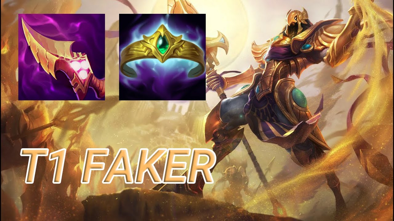T1 Faker Azir Mid VS Jayce | KR Challenger Patch 13.20