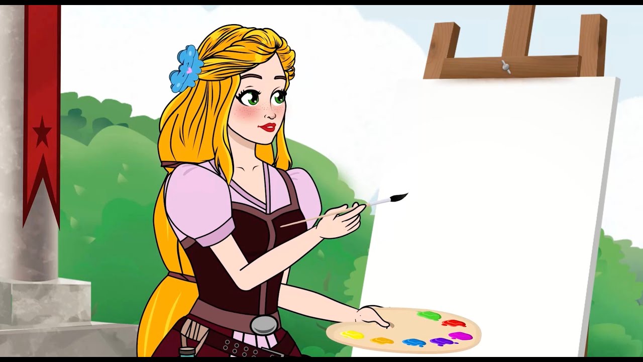 Raiponce | Série Episode 6 | Les Couleurs Disparues Dessin | Conte de fées avec les P'tits z'Amis
