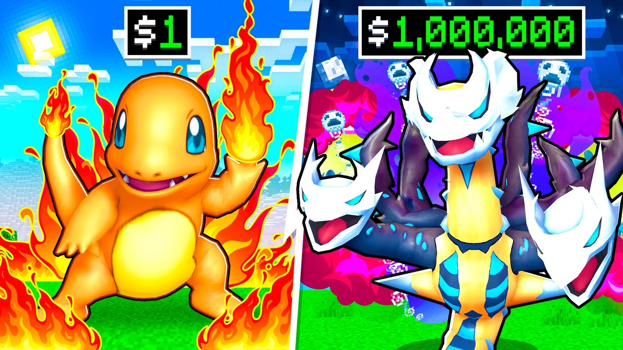 ПОКЕМОНЫ за $1 против $1 000 000 в Minecraft PIXELMON!