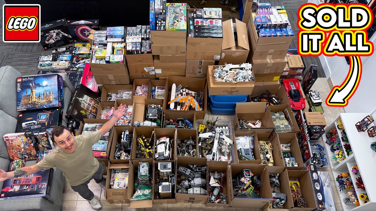 I SOLD IT ALL... Quitting LEGO Investing...
