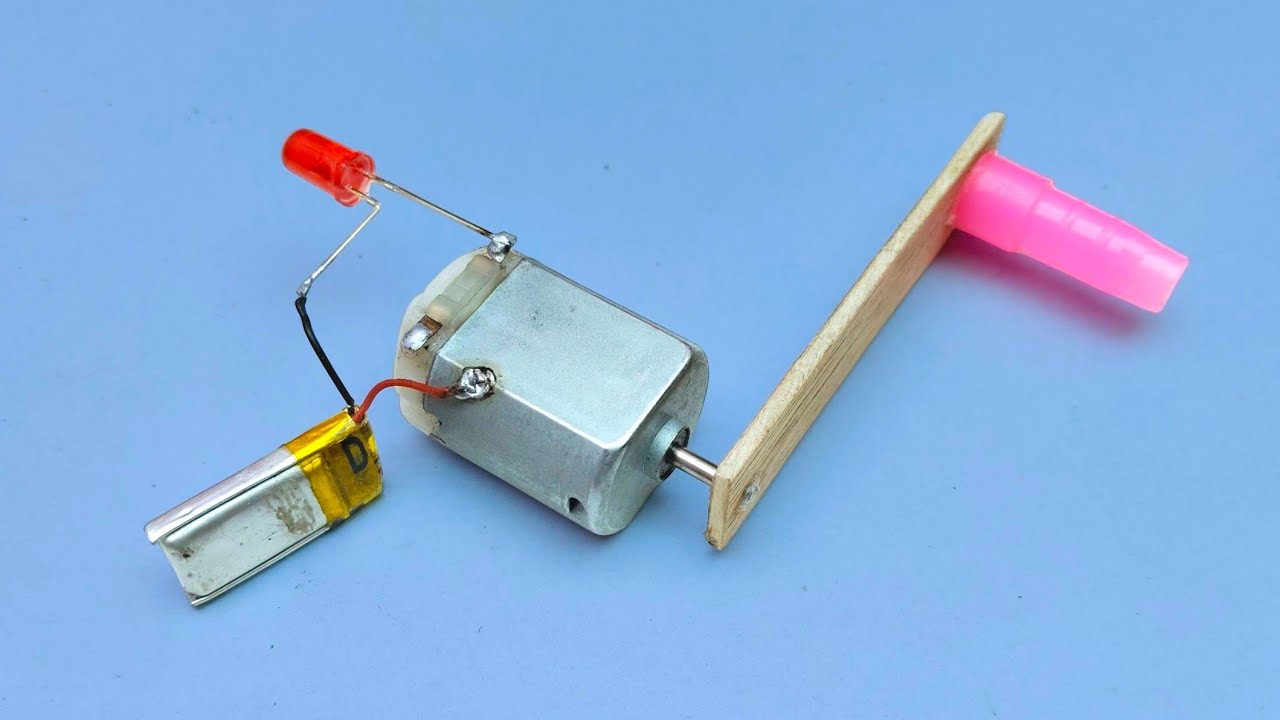 How To Make 5 Awesome Ideas Using DC Motor 