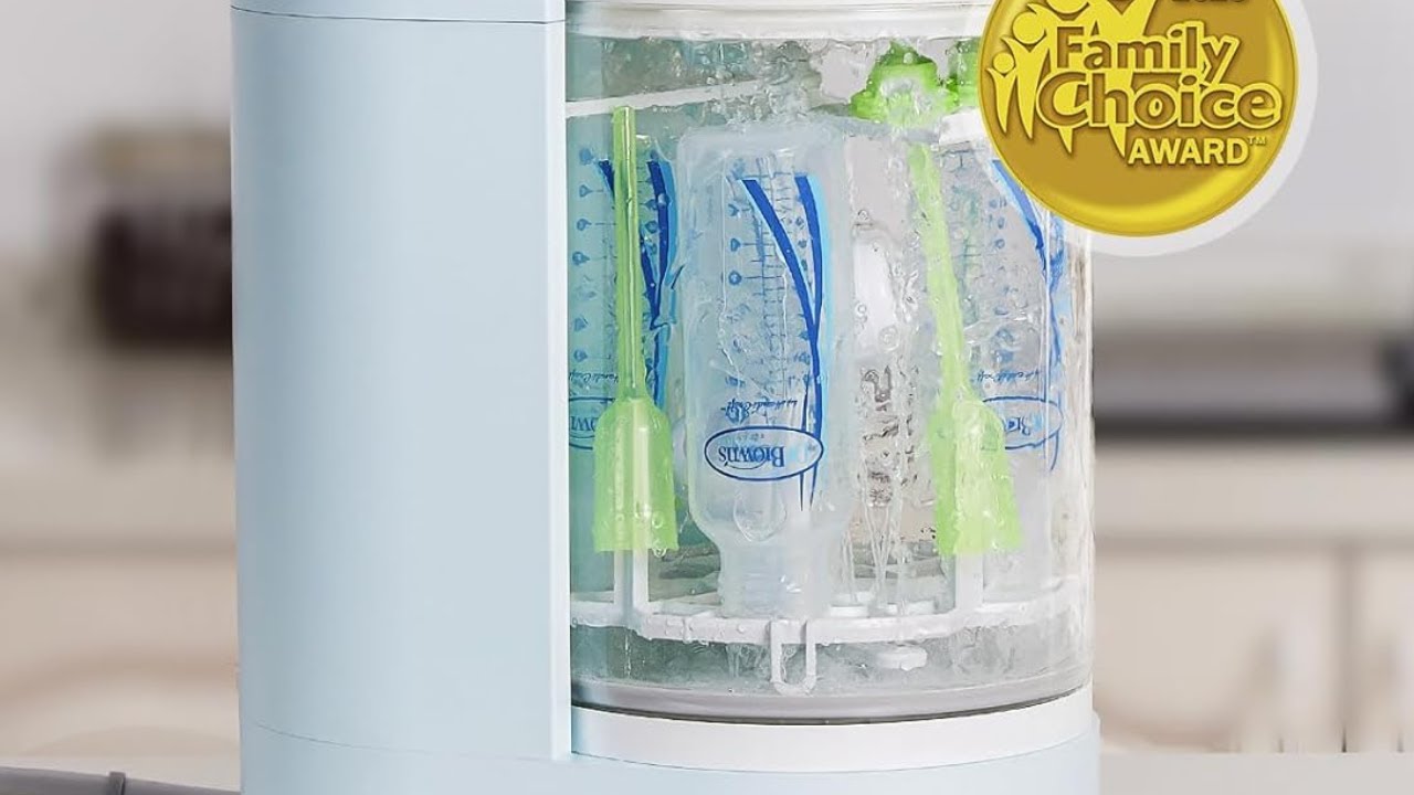 GROWNSY DeepClean Bottle Washer Pro, Baby Bottle Washer and Sterilizer