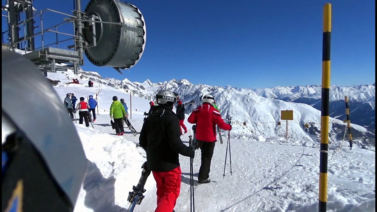 Eggishorn Abfahrt - schwarze Piste (2016)