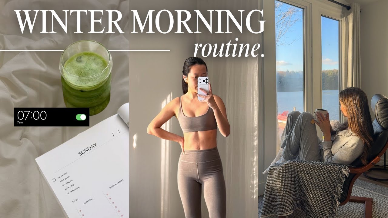 7AM *realistic* morning routine that got me out of my winter slump