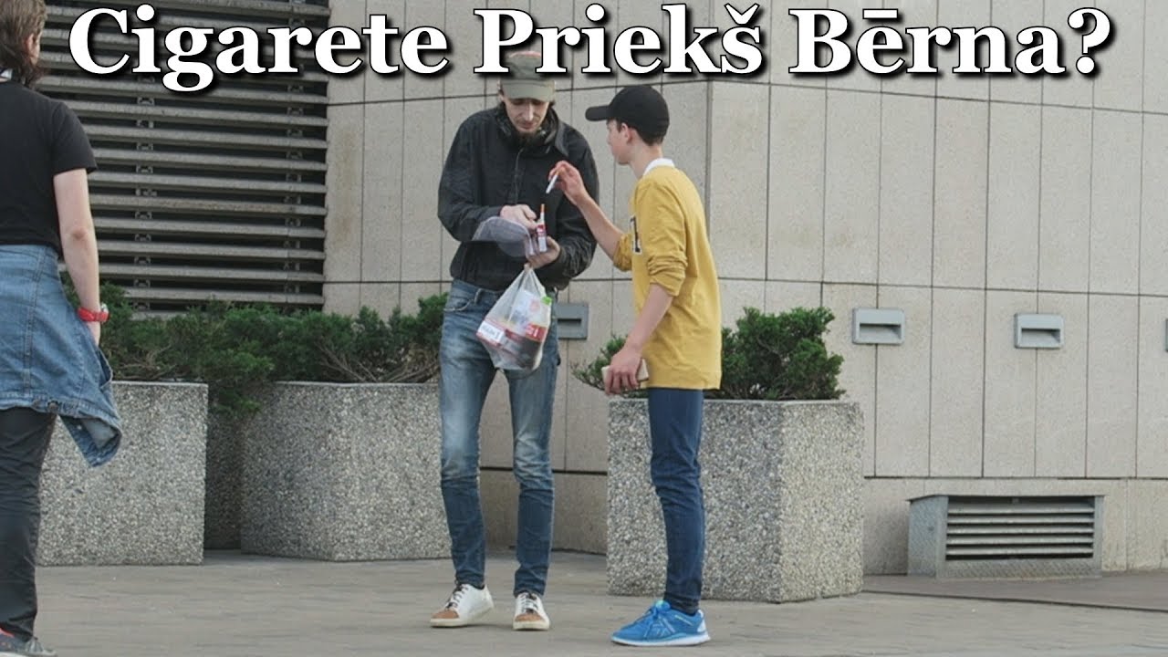 Cigarete Priekš Bērna? #2 / Cigarettes for a Child Experiment
