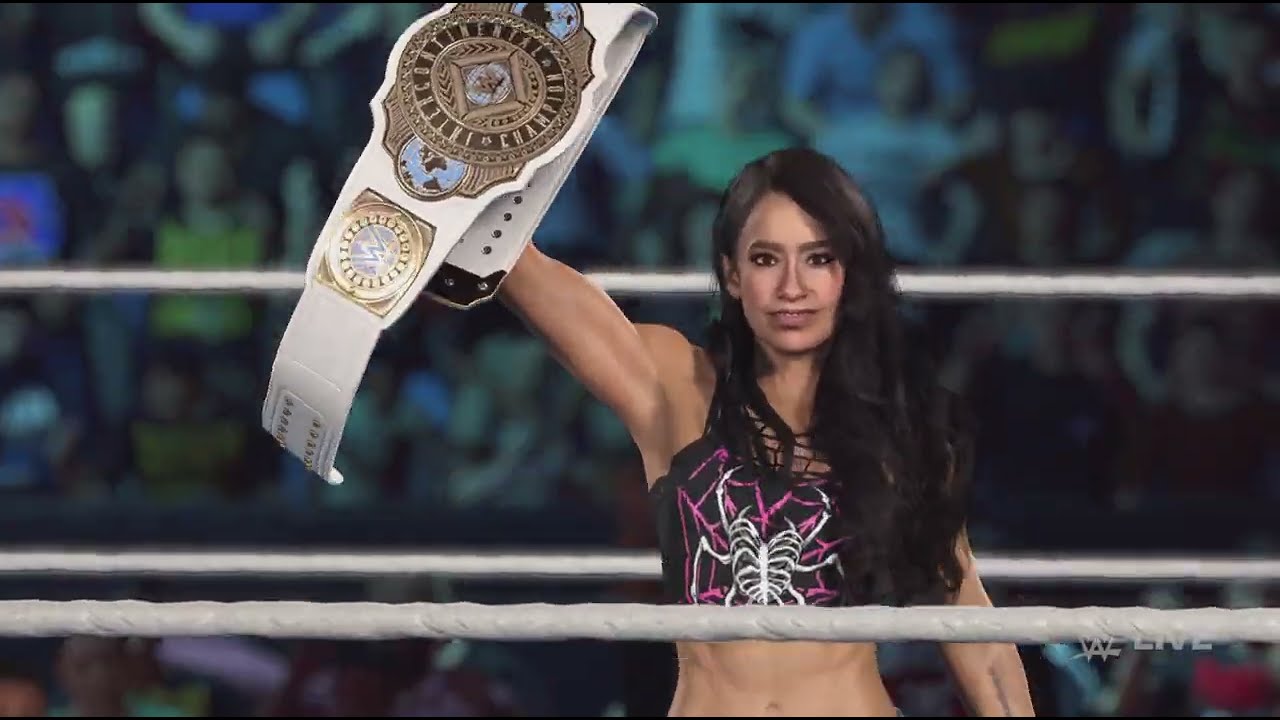 WWE 2K26 AJ Lee vs AJ Styles