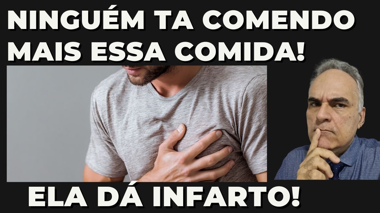 Comidas que fazem mal ao coração e provocam infarto!