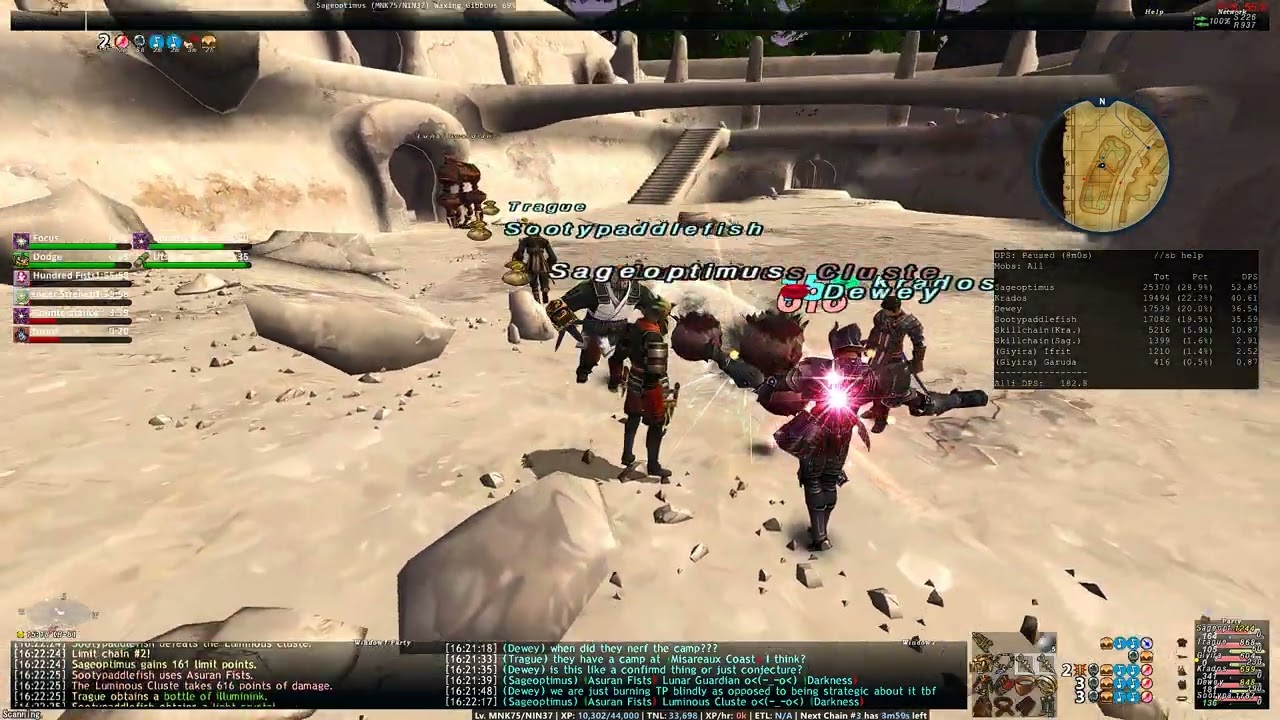 Is Faith Baghnahks better than Destroyers? Part 1. (FFXI Horizon, Elvaan MNK)