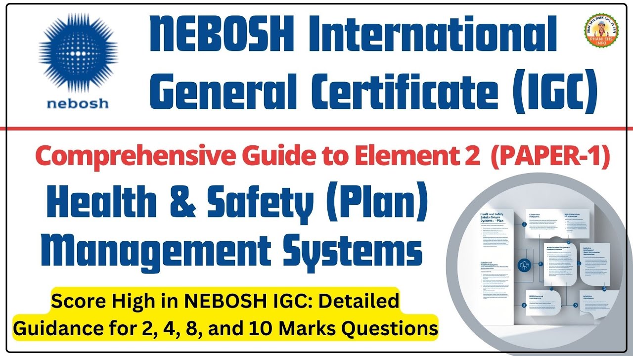 Nebosh IGC Element 2
