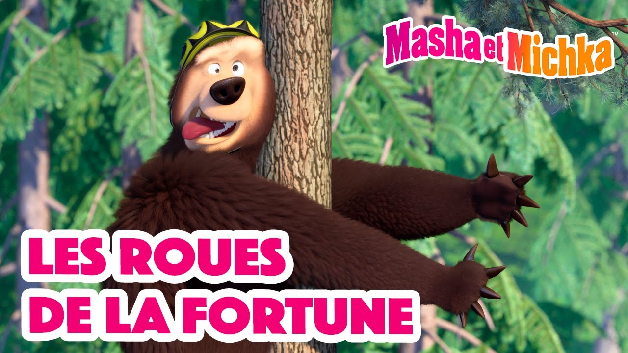 Masha et Michka 💫 🚕 Les roues de la fortune 🚴‍♀️ 🚛 Collection d'épisodes