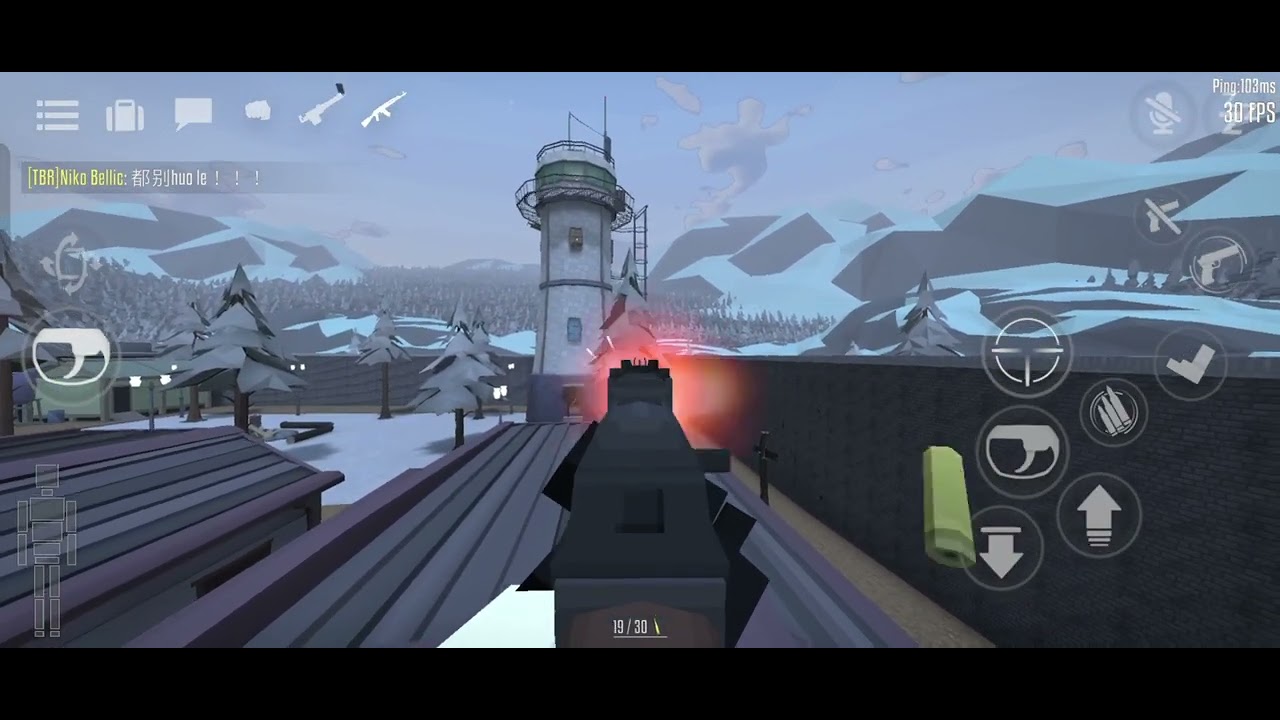 Being some annoying dude with a minigun on a roof in a Gorebox Polar-6 server.