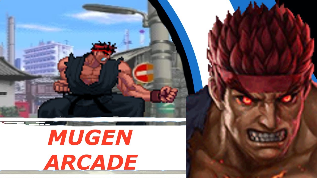 Mugen Arcade Mode with Evil Ryu by vyn