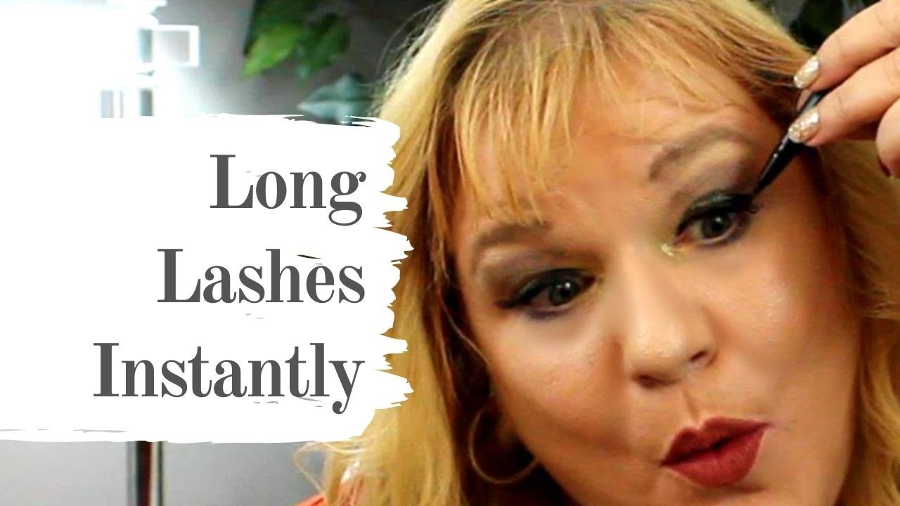 Easiest False Lash Application Ever - Great for Mature, Hooded Eyes