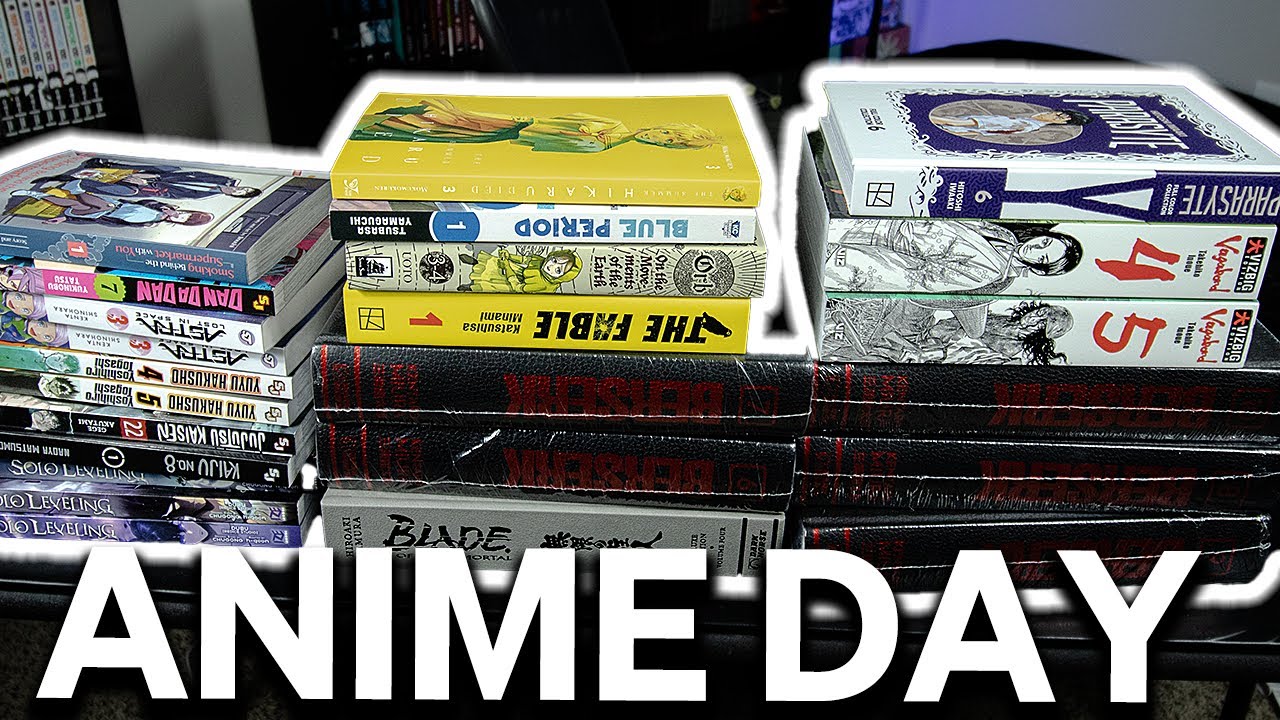Anime Day 2024 Manga Haul | (20+ Volumes)