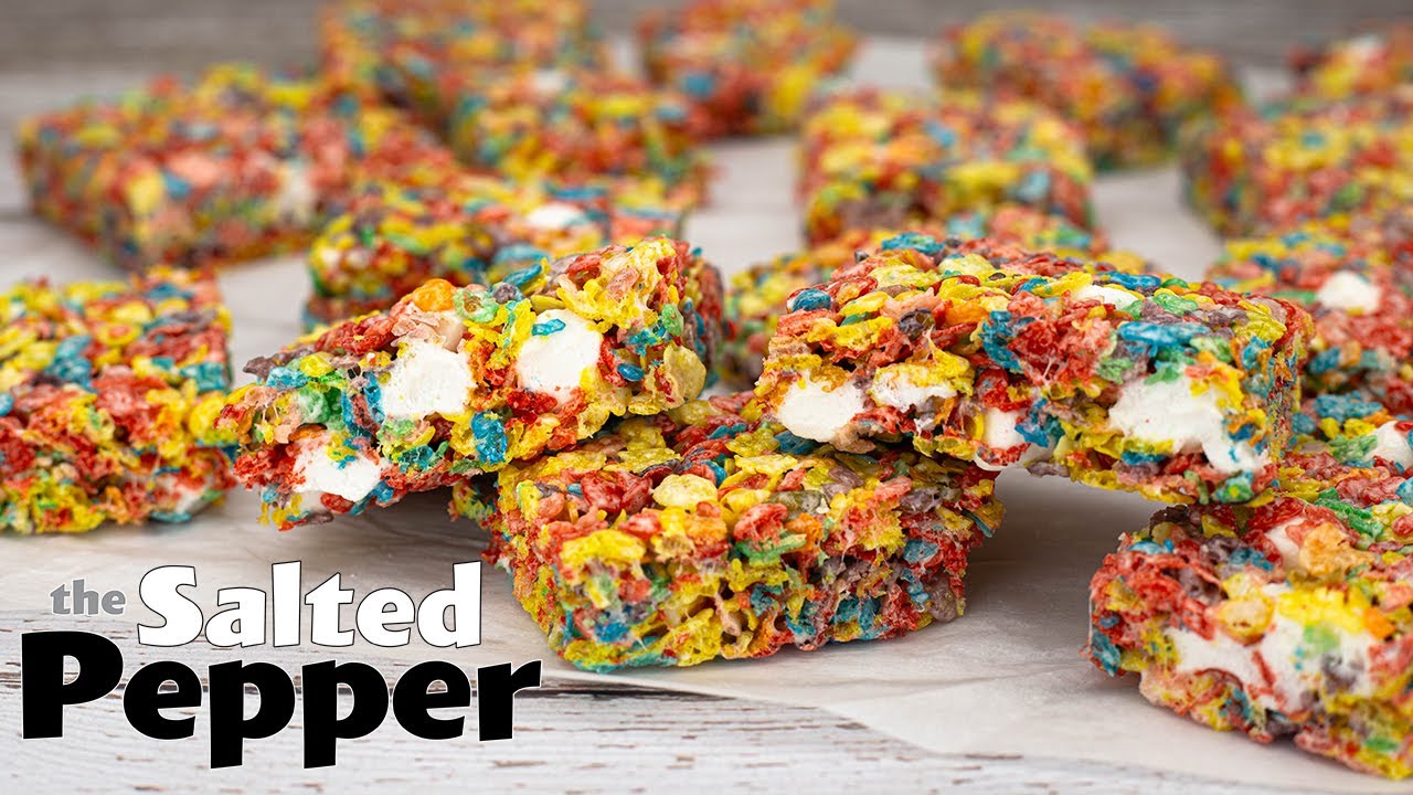 Fruity Pebble Marshmallow Treats