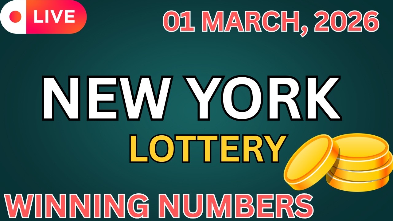 New York Midday Lottery Results For - 01 Mar, 2026 - Numbers - Win 4 - Take 5 - NY Lotto - Powerball