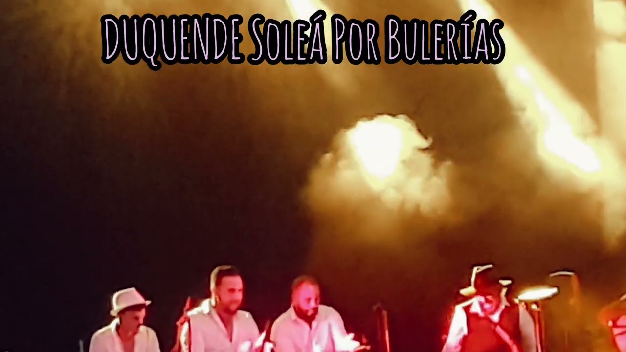 DUQUENDE en directo Granada-Soleá Por Bulerías