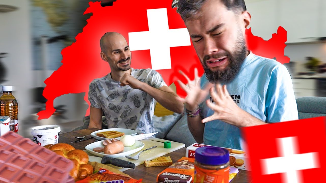 DEGUSTATION DE PRODUITS SUISSE ! (j'ai failli vomir)