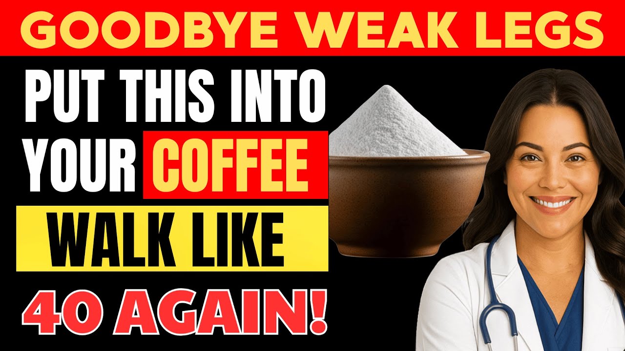 Over 60: Add This One Thing To Your Morning Coffee To Rebuild Muscle!