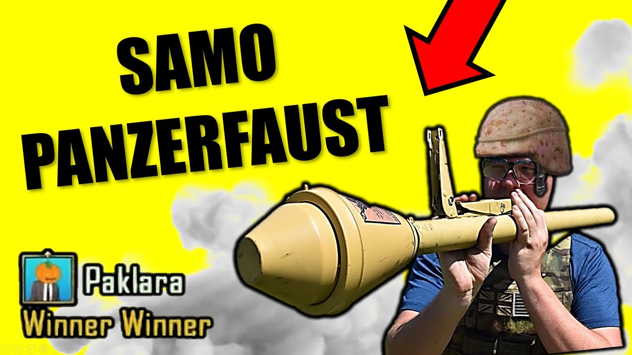 Igram samo s Panzerfaust u PUBG Mobile...