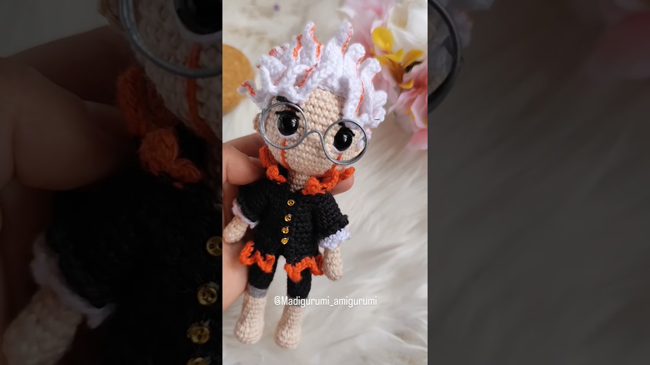 PREVENTA patr&oacute;n Okarun Turbo 🔥 #crochet #okarun #dandadan #anime #amigurumi #crochetdolls