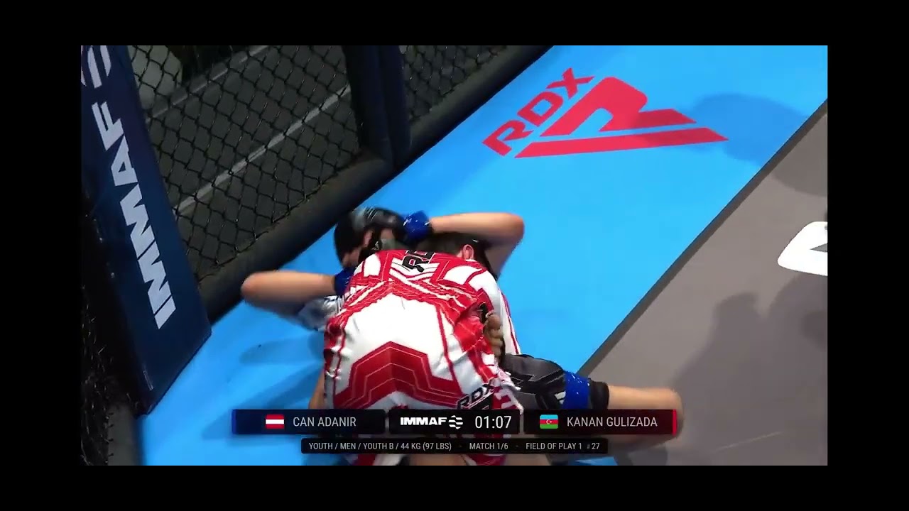 Can Adanir 🇦🇹 vs Kanan Gulizada 🇦🇿 IMMAF european championship 2026 🥇