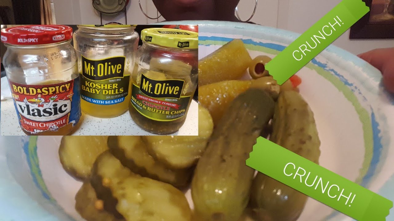 ASMR/EATING PICKLES(by request)