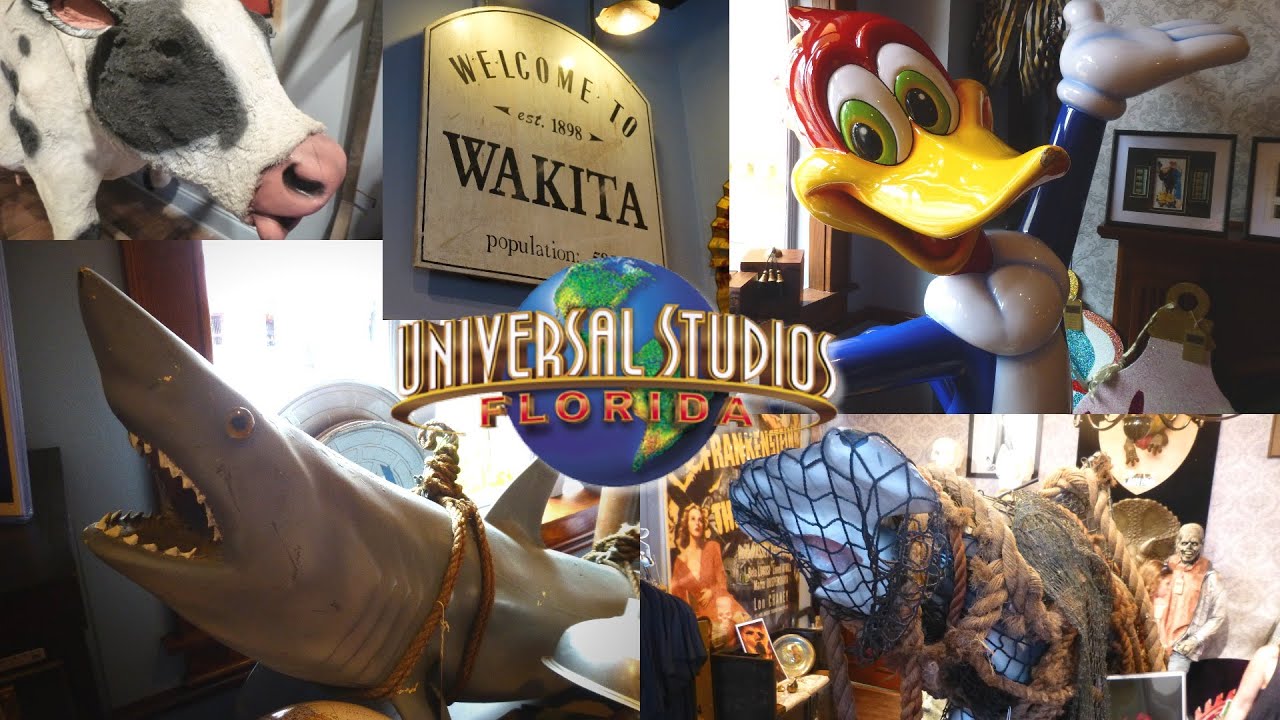 Williams of Hollywood Prop Shop at Universal Studios Florida - Props from JAWS, Twister & More