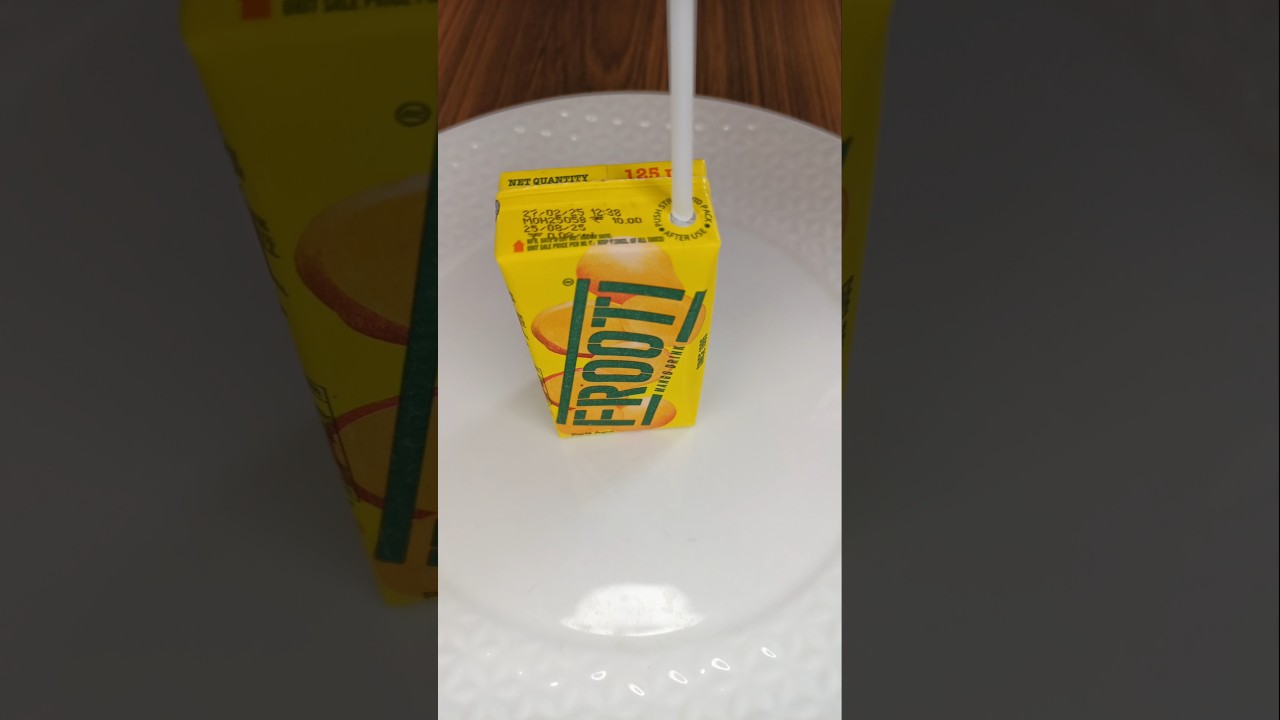 MANGO FROOTI!!!🥭😍Mango Flavour Juice Tetra Pack Unpacking ASMR💕#mango #frooti #unpacking#asmr #juice