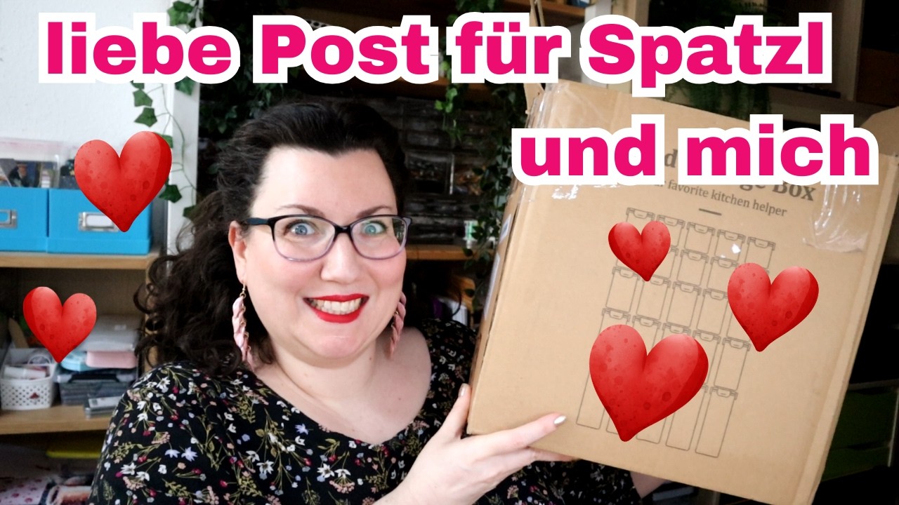 liebe Post für Spatzl und mich || Unpacking von Rebecca
