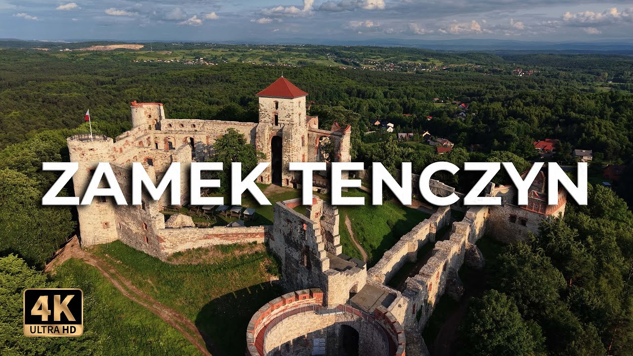 Zamek Tenczyn w Rudnie z drona robi wrażenie! | Jura Krakowsko-Częstochowska 2025 [4K]