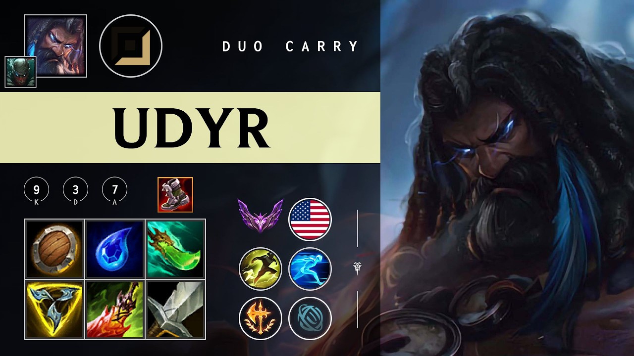 Udyr Carry vs Senna - NA Master Patch 26.04