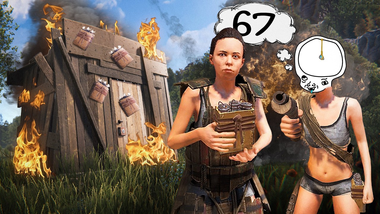ИГРАЕМ В РАСТ НО У НАС 67 IQ НА ДВОИХ