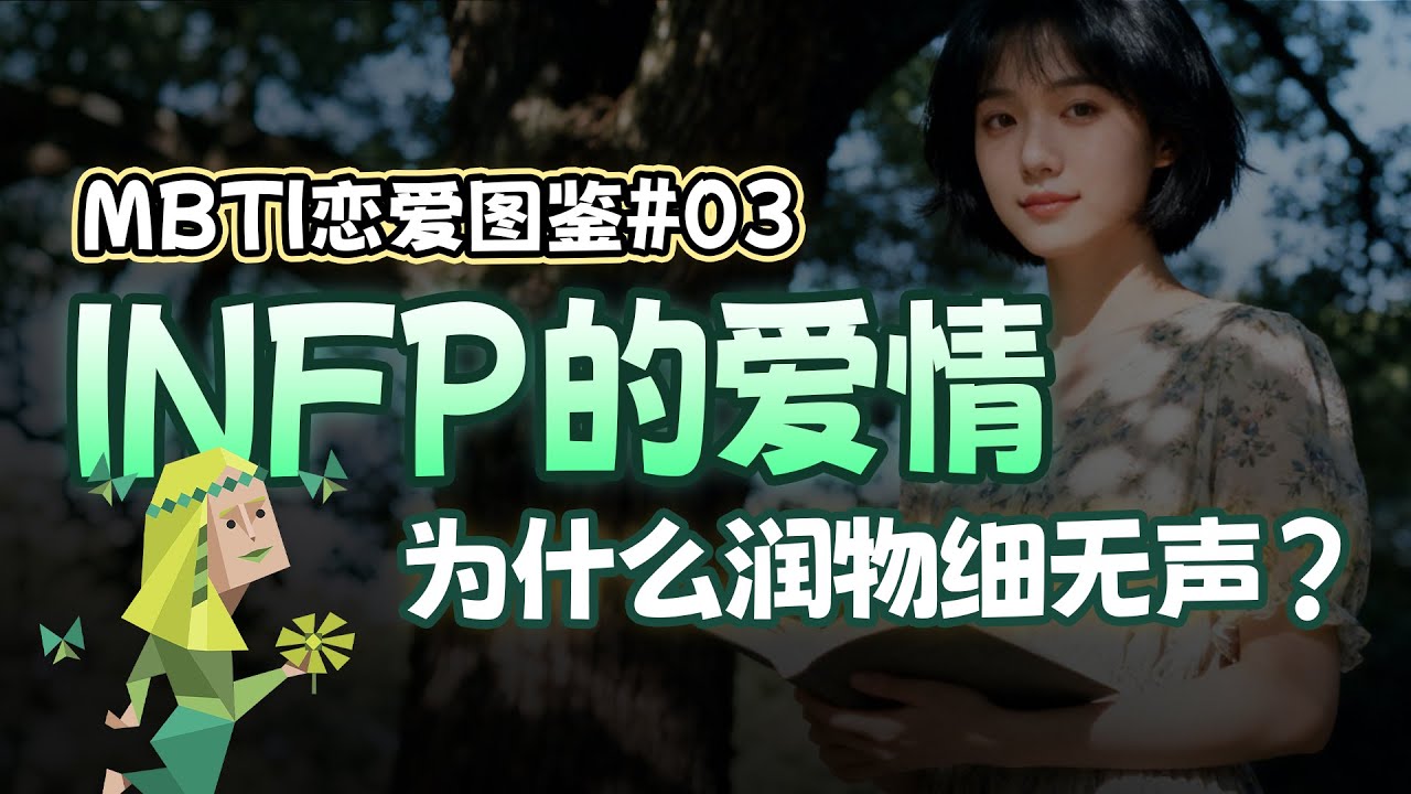 【MBTI恋爱图鉴 #03】致所有爱上INFP的人们，TA们的浪漫就是一场戒不掉的高浓度情感体验之旅 #mbti #infp #爱情观 #情感