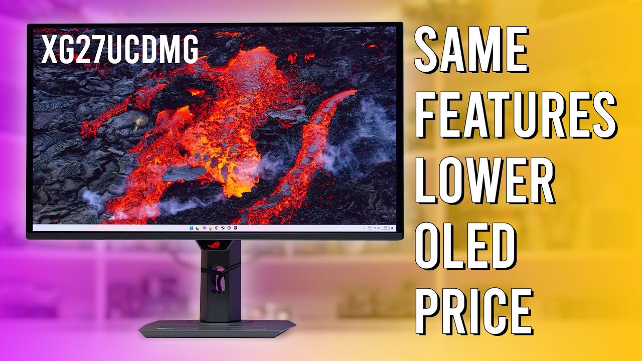 The Best 27-inch 4K OLED - Asus ROG Strix XG27UCDMG Review