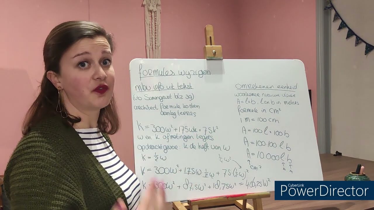 1 of meer variabelen 3 Formules wijzigen