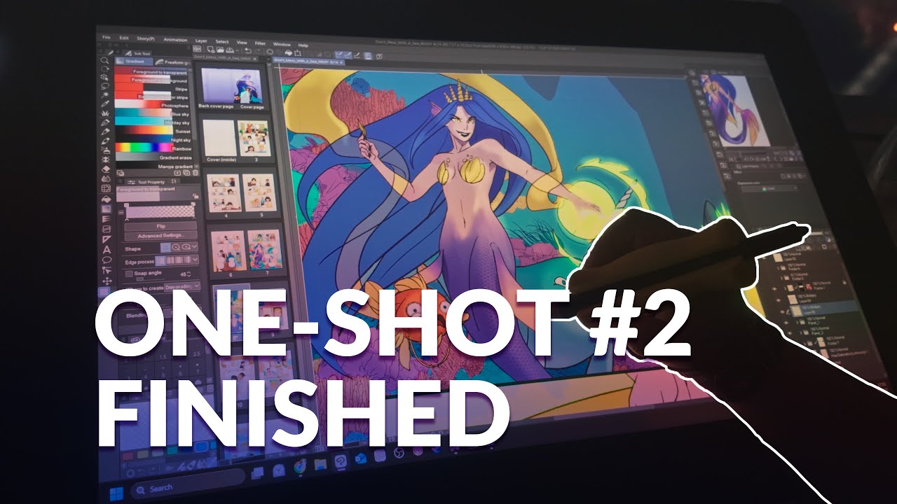 I Finished and Published my One-shot for the TapasxKickstarter Contest