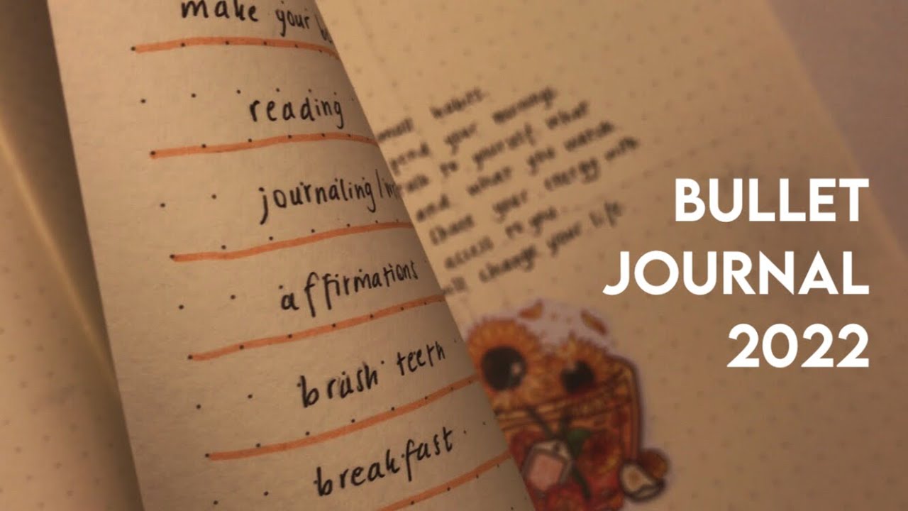 Benimle Planlayın: 2022 Bullet Journal / Minimal Ajanda Düzenim