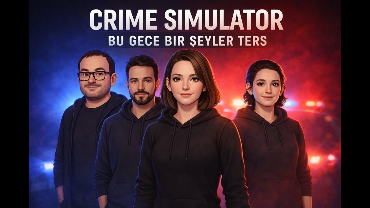 Polislerden Kaçamadık, Hırsız Olamadık 😂 | Crime Simulator