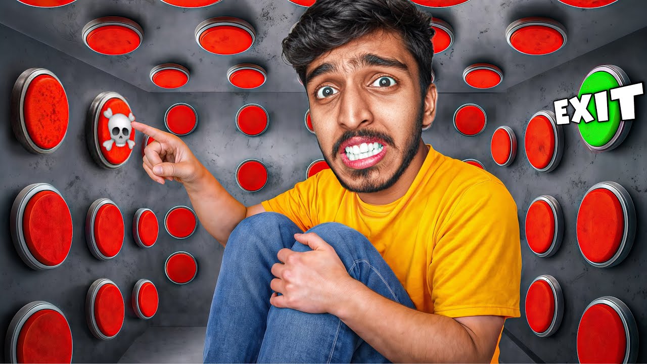 GTA 5 : RICH KID Trapped in 100 BUTTONS… Only ONE Lets Him Escape!