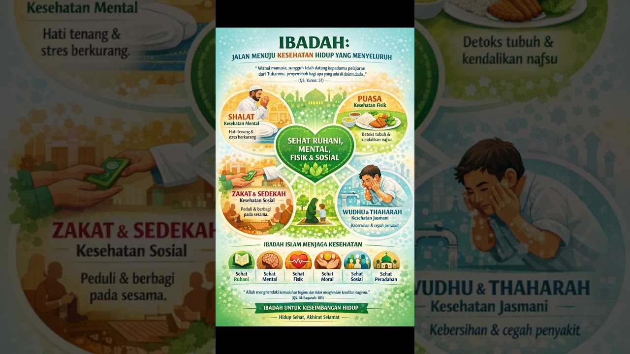 Ibadah Sarana Menyehatkan Bagi Manusia