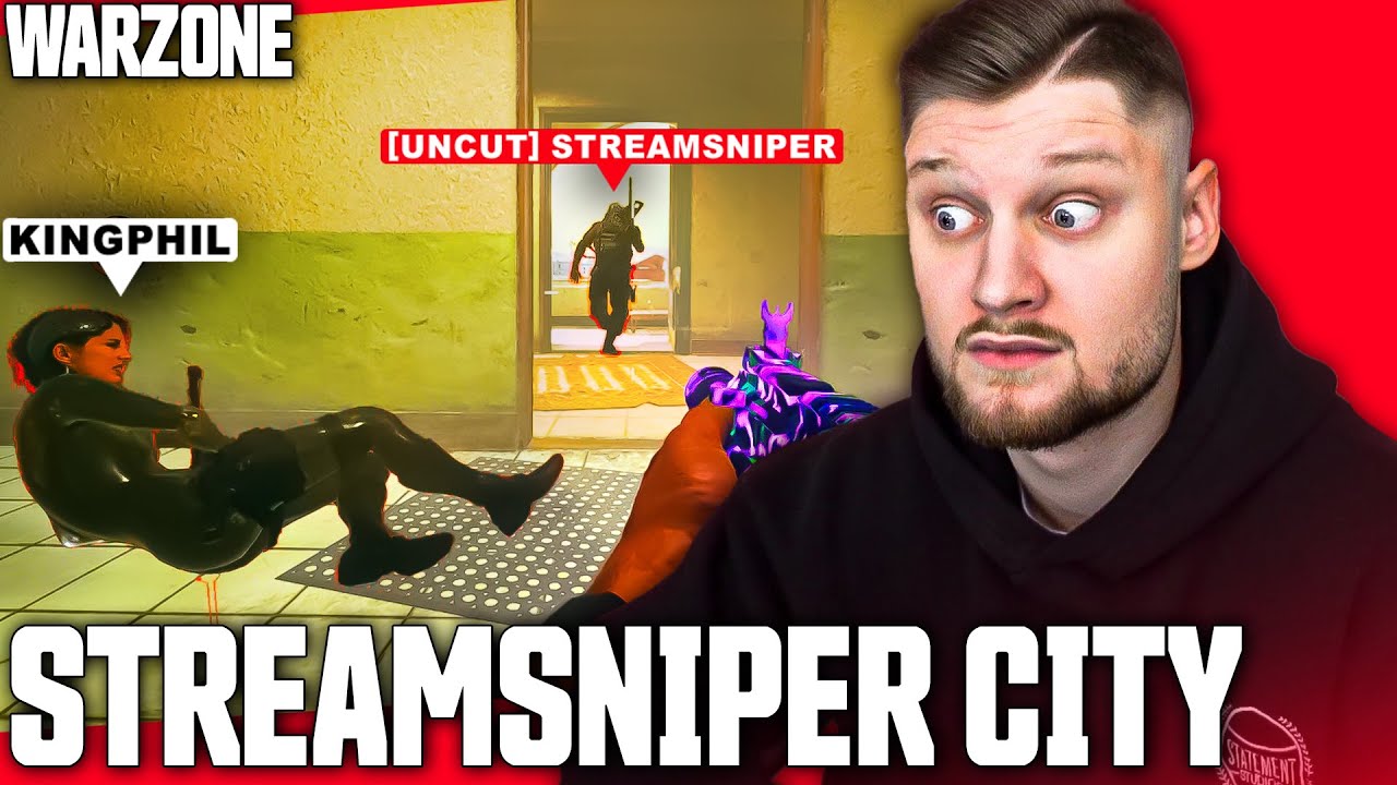 ZUSCHAUER vs. STREAMER in WARZONE (Neues Format Streamsnipe-City)